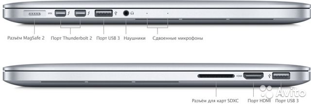 Macbook Pro 13″ Retina 2015 i5 2.7 ГГц